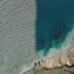 Satellite imagery of Kakaho Point, NZ