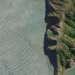 Satellite imagery of Pakiaka Point, NZ