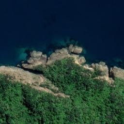 Satellite imagery of Kaitangata, NZ