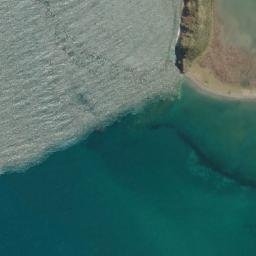 Satellite imagery of Red Clay Point, NZ