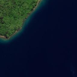 Satellite imagery of Whakamawahi Point, NZ