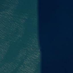 Satellite imagery of Gannet Point, NZ