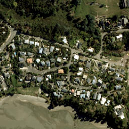 Satellite imagery of Anarewa point, NZ