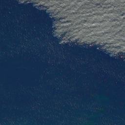 Satellite imagery of Cape Soucis, NZ