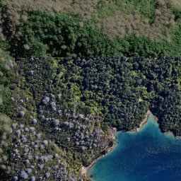 Satellite imagery of Red Point, NZ