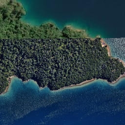 Satellite imagery of Red Point, NZ