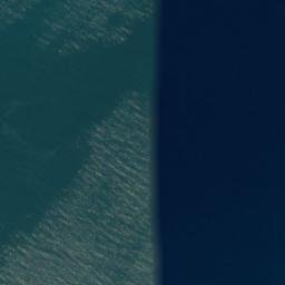 Satellite imagery of Gannet Point, NZ