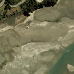 Satellite imagery of Anarewa point, NZ