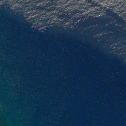 Satellite imagery of Cape Soucis, NZ