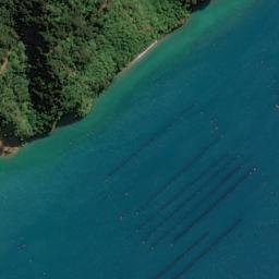 Satellite imagery of Taunui Point, NZ