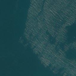 Satellite imagery of Gannet Point, NZ