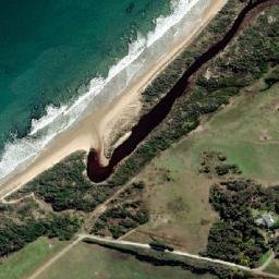 Satellite imagery of East Beach, AU