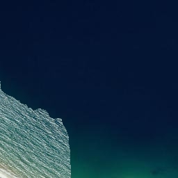 Satellite imagery of Pool Head, NZ
