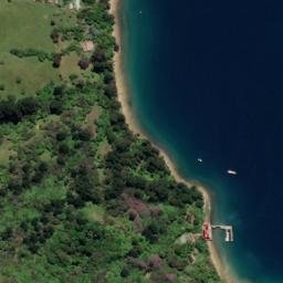 Satellite imagery of Spencer Point, NZ