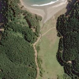 Satellite imagery of Graham Point, NZ