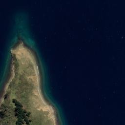 Satellite imagery of Opani-aputa Point, NZ