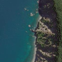 Satellite imagery of Graham Point, NZ