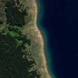 Satellite imagery of Opani-aputa Point, NZ
