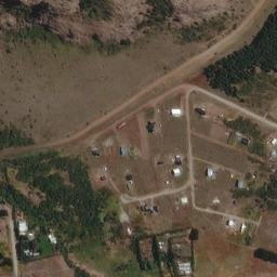 Satellite imagery of Cerro Leones, AR