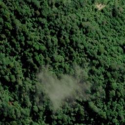 Satellite imagery of Captain Cook's Monument, NZ