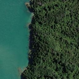 Satellite imagery of Goat Point, NZ