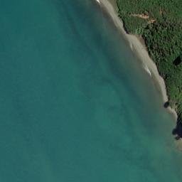Satellite imagery of Taiwhati Point, NZ