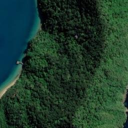 Satellite imagery of Cook's Cairn, NZ