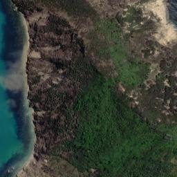Satellite imagery of Cape Koamaru, NZ