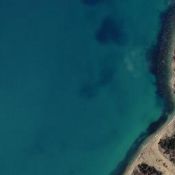 Satellite imagery of Cape Koamaru, NZ