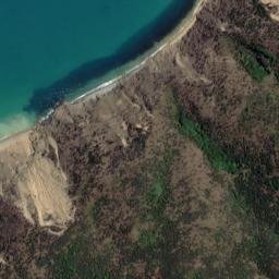 Satellite imagery of Cape Koamaru, NZ
