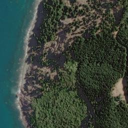 Satellite imagery of Whangamoa Head, NZ