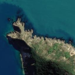 Satellite imagery of Cooper Point, NZ
