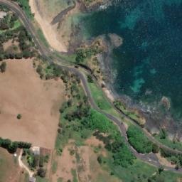 Satellite imagery of Penguin Point, AU
