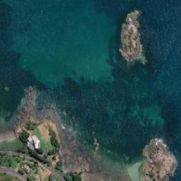 Satellite imagery of Penguin Point, AU