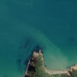 Satellite imagery of Tirotiro Point, NZ
