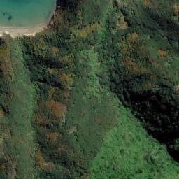 Satellite imagery of Tirotiro Point, NZ