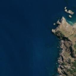 Satellite imagery of Maheipuku Point, NZ