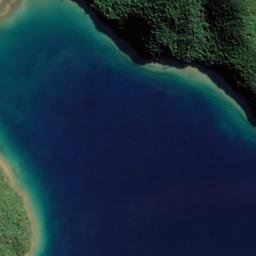 Satellite imagery of Pitoitoi Point, NZ