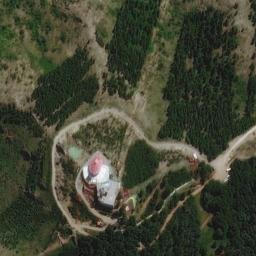 Satellite imagery of Cerro Otto, AR