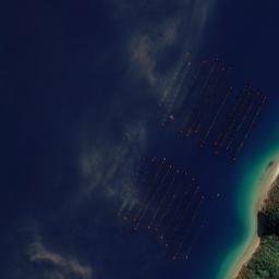 Satellite imagery of Otonga Point, NZ