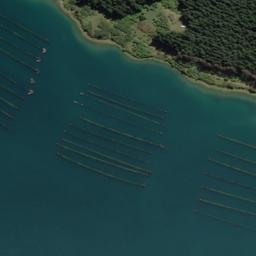 Satellite imagery of Turn Point, NZ