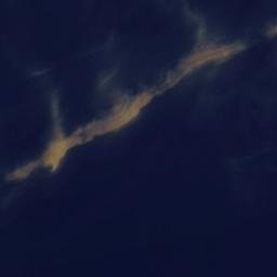 Satellite imagery of Otonga Point, NZ