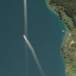 Satellite imagery of Turn Point, NZ
