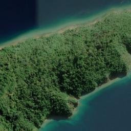 Satellite imagery of Edgecombe Point, NZ
