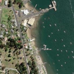 Satellite imagery of Shag Head, AU