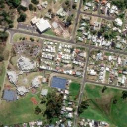 Satellite imagery of Browns Lookout, AU