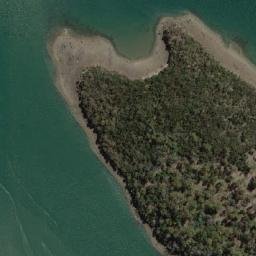 Satellite imagery of Shag Head, AU
