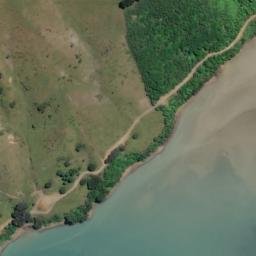 Satellite imagery of Lagoon Point, NZ