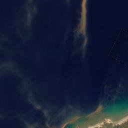 Satellite imagery of Matiere Point, NZ
