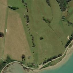 Satellite imagery of Poison Point, NZ
